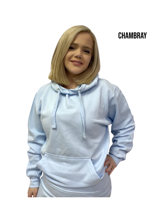 Adult Chambray Colored Sweatshirt - 24 Piece Pre-Pack | $7.50 per piece