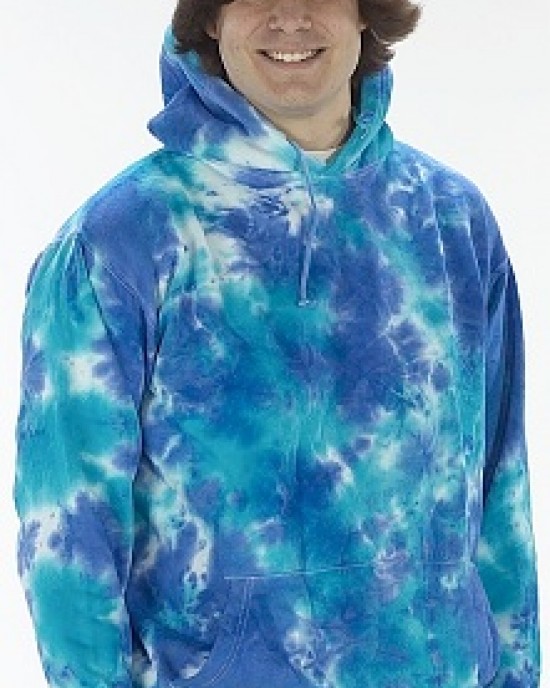 Adult Baby Blue Tie Dye Sweatshirt - 24 Piece Pre-Pack | $10.00 per piece