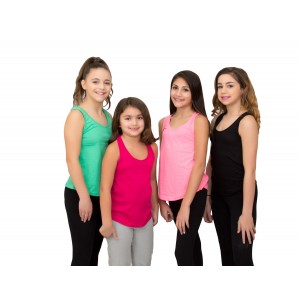 Little Girls Racer Back - 48 Pieces Pre-Pack | $2.00 per pc.