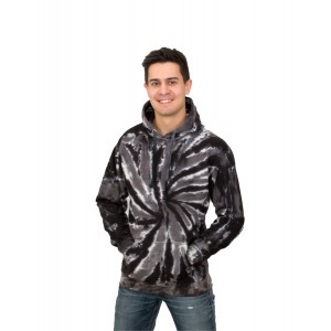 Big man Plus size Black/Grey Tie Dye Sweatshirt - 24 Piece Pre-Pack | $11.00 per piece