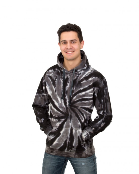 Adult Black/Grey Tie Dye Sweatshirt - 24 Piece Pre-Pack | $10.00 per piece