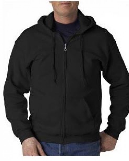 YKK Zipper Hooded Sweatshirts (Single Sizes) - 24 Piece Pre-Pack | $9.50 pc.
