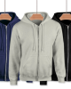 YKK Zipper Hooded Sweatshirts (Single Sizes) - 24 Piece Pre-Pack | $9.50 pc.