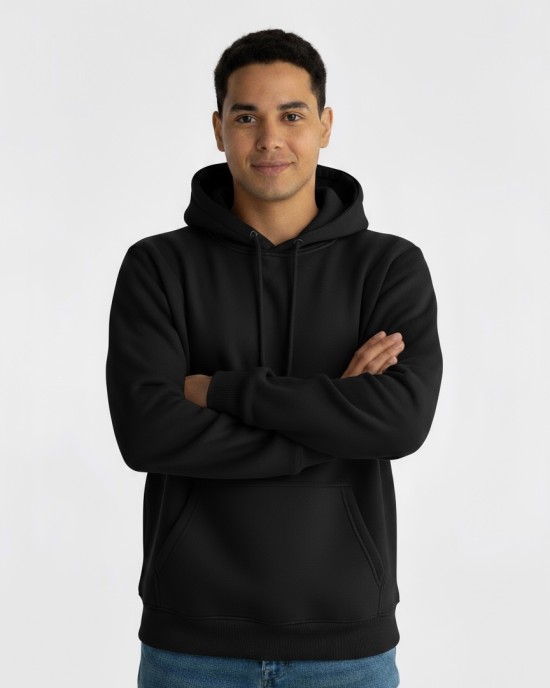 Adult Black Ash Hoodie- 24 Piece Pre-Pack | $8.00 per piece