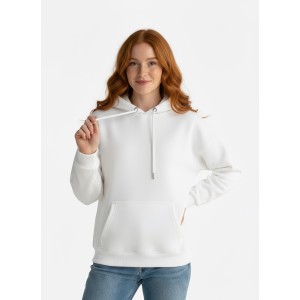 Adult White hooded pullover Sweatshirt - 24 Piece Pre-Pack | $8.00 per piece